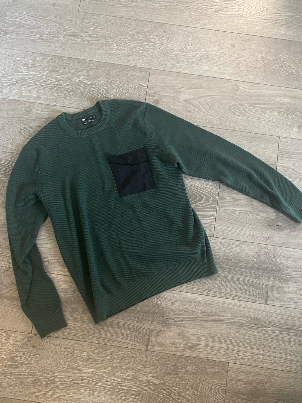 Le31 Simons Knit Green Sweater